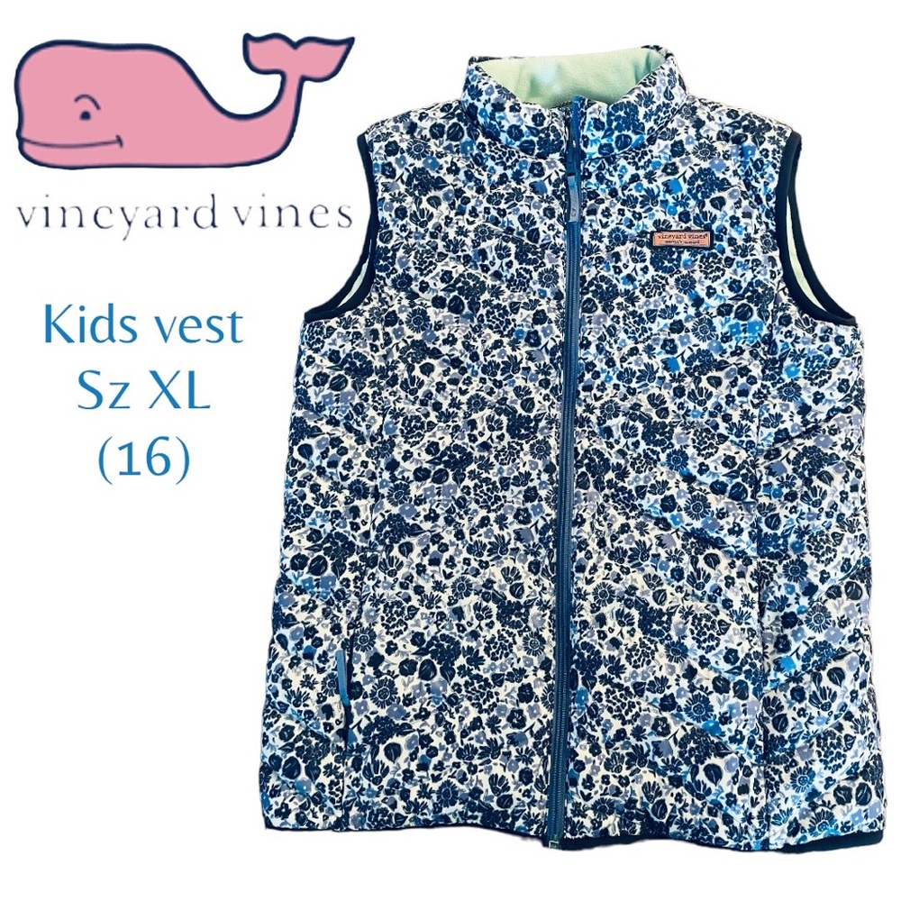 Vineyard Vines girls vest. Warm.Sz 16
